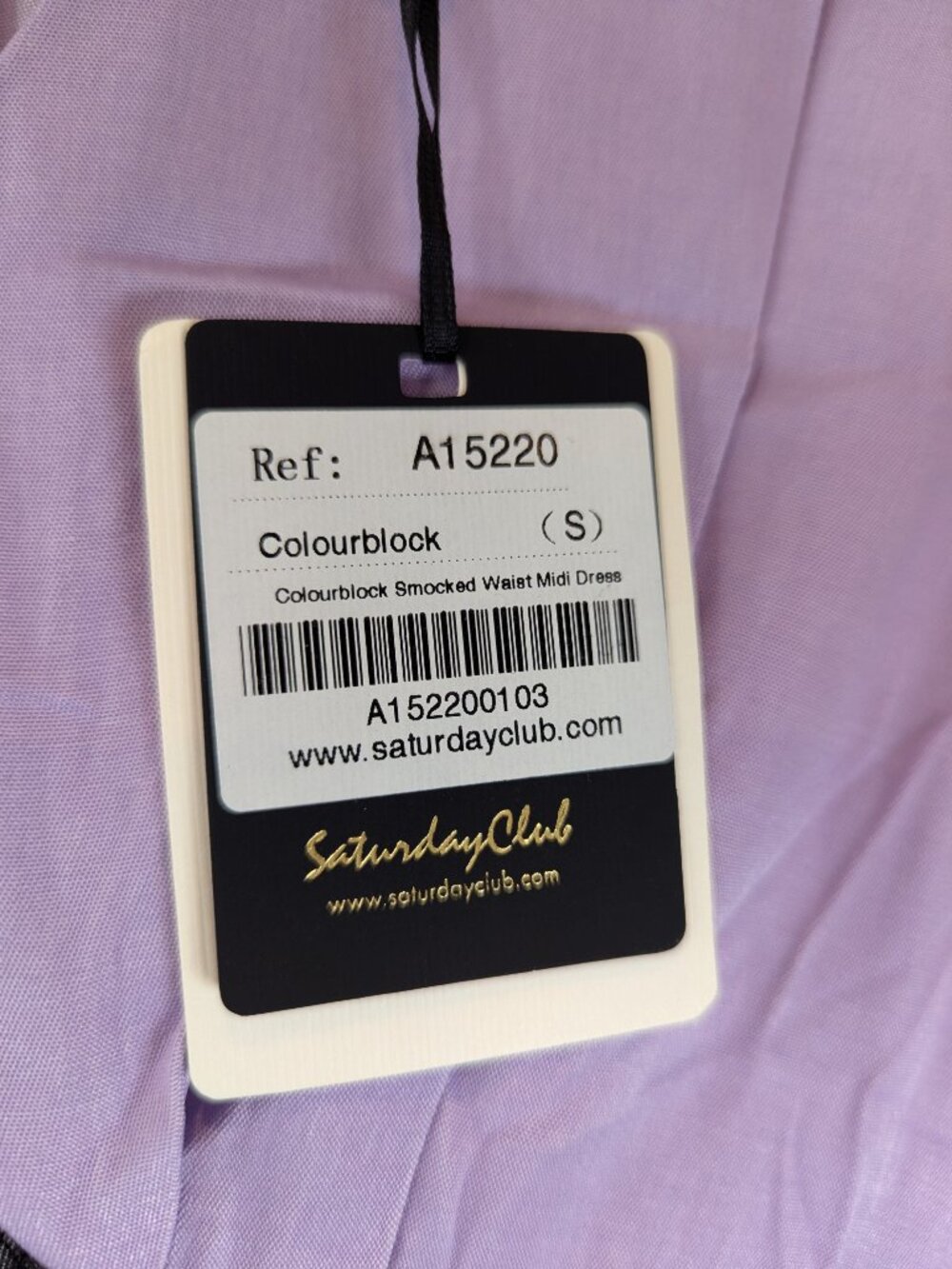 NWT Saturday Club Women's Size S Colourblock Maxi Dress Yellow/Purple - Picture 8 of 10